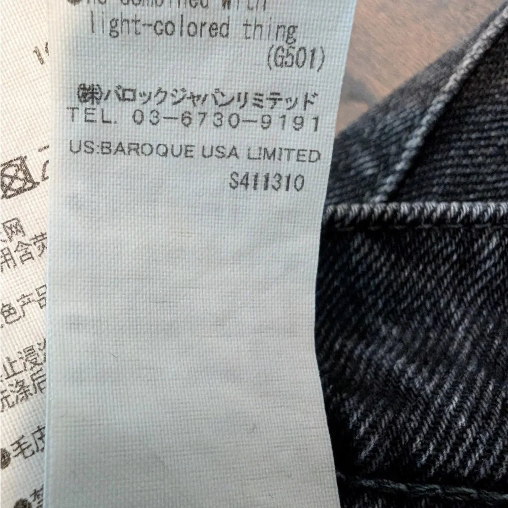 Moussy Vintage Black Stuart Boy Skinny Jeans in Size 28